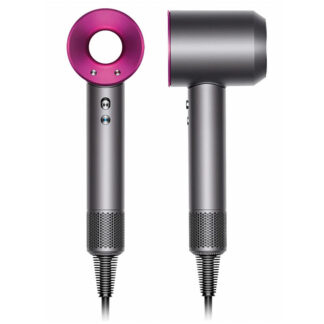 Фен для волос Dyson HD08 Supersonic Nickel/Fuchsia (Premium Copy)
