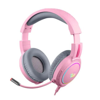 Игровая гарнитура Redragon Mento RGB, 3.5мм, розовые (71763)